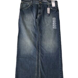 NWT Levis SilverTab Loose Jeans Mens Size 36X30 Dark Wash Blue Denim Straight